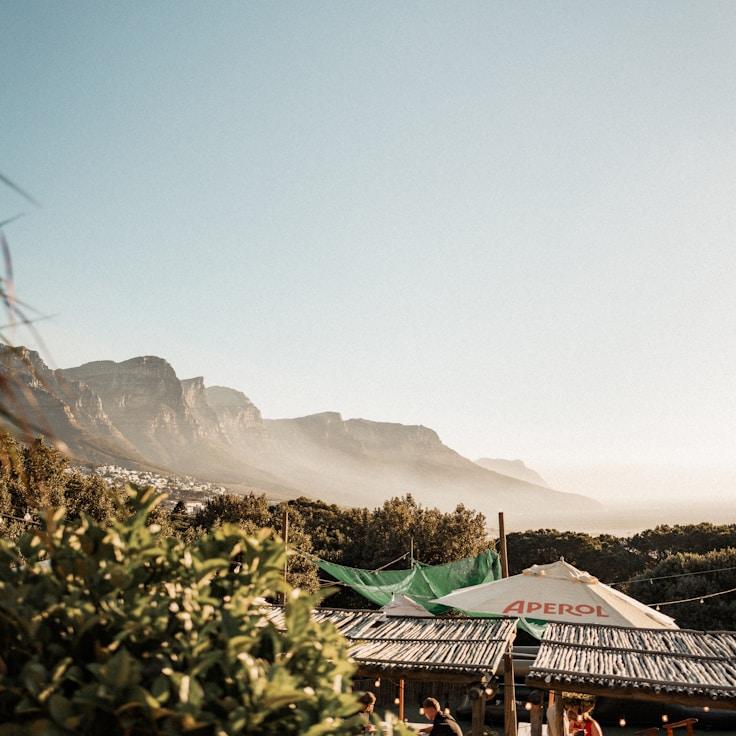 Entertainment zone at night in Canada